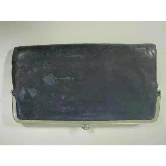 Hobo Black Leather Wallet black bifold‎ - Picture 1 of 10